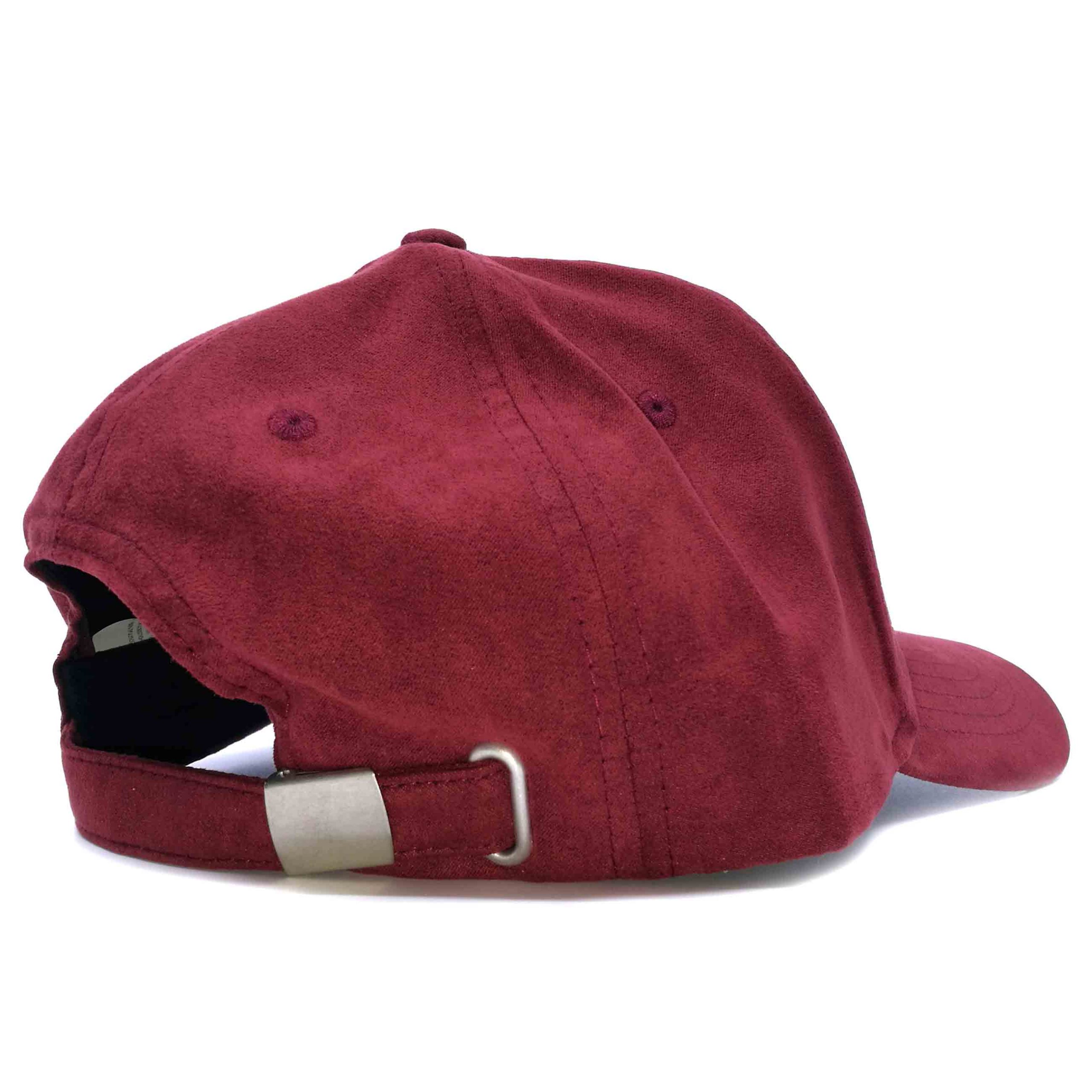 deuropening ik heb honger Verstelbaar Suede Pet Bordeaux – Baseball Pet – Wakefield