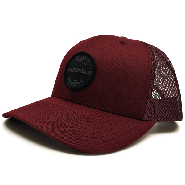 Array postkantoor drinken Trucker Pet Bordeaux Rood -